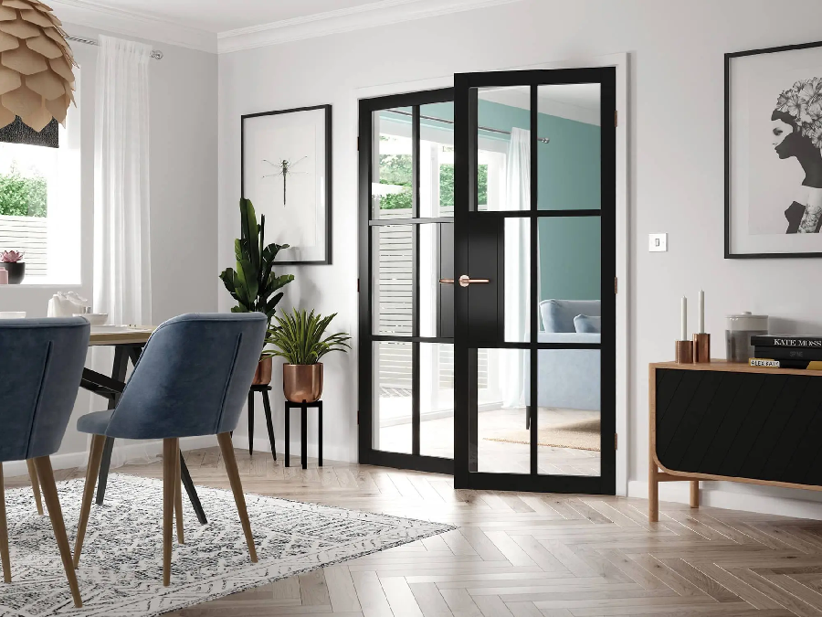 How to style white internal doors in your home